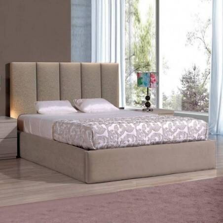 Cama de Casal Estofada Gomos + Colchão Opc