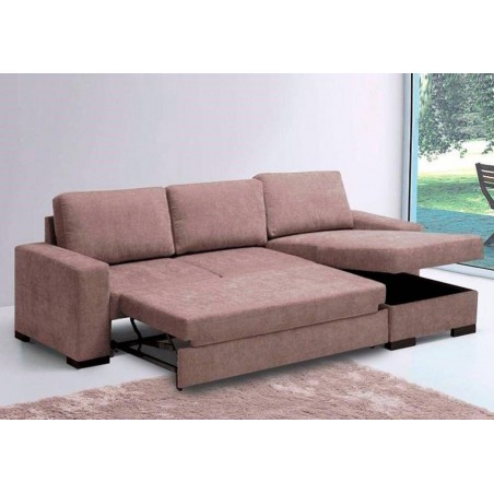 Sofá Chaise Long c/ Cama Comby (250x155cm)