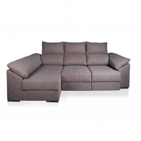 Sofá 2L + Chaise Long Roma (270x150cm) c/ Oferta da Impermeabilização