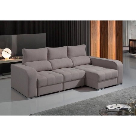 Sofá Chaise Long c/ Cama Dubai (245x155cm)