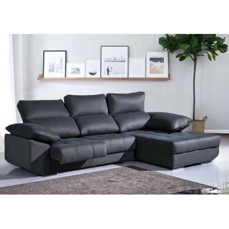 Sofá 2L + Chaise Long Nevada (270x160cm)