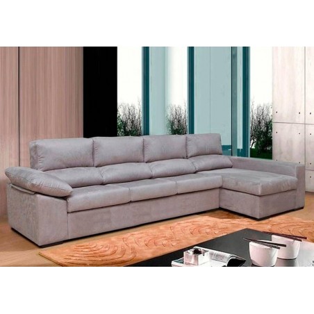 Sofá 3L + Chaise Long Marselha Special (330x160cm)