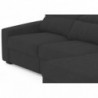 Sofá 2L + Chaise Long Reversível c/ Cama e Baú Oslo (270x158cm)