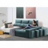 Sofá 2L + Chaise Long c/ Cama Apolo (265x155cm) c/ OFERTA Smart TV 32'' Grunkel