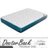 Pack Cama Dirty Dance (Branca) + Estrado + Colchão Premium 17HR (195x140cm)