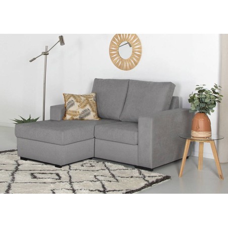 Sofá 1L + Chaise Long Reversível Compact (140x140cm)