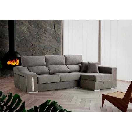 Sofá 2L + Chaise Long Oscar (265x145cm)