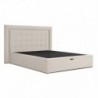 Cama Estofada Elite Minimalista c/ Sistema de Baú Inc.