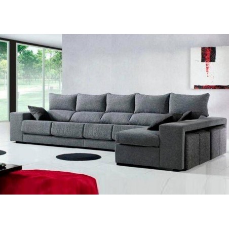 Sofá 4L + Chaise Long Mozart (410x160cm)