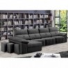 Sofá 3L + Chaise Long c/ Cama King (345x160cm)