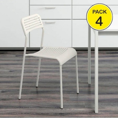 Pack de 4 Sillas Top (Blanco)