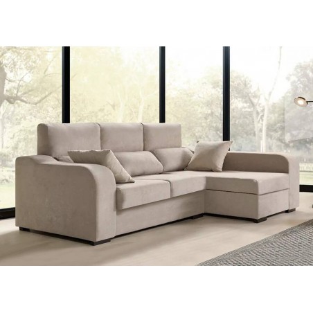 Sofá 2L + Chaise Long New York (260x150cm)