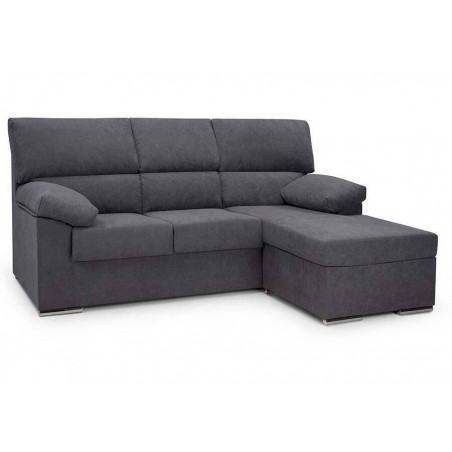 Sofá 2L + Chaise Long Reversível Conde (200x140cm)