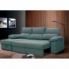 Sofá 2L c/ Cama + Chaise Long Eivar (295x155cm)