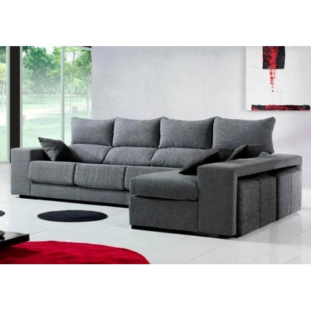 Sofá 3L + Chaise Long Mozart Special (340x160cm)