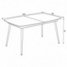 Mesa de Jantar Extensível Yense 145 (145/185x75x90cm)