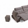 Sofá 2L Relax Elétrico + Chaise Long Carlos (300x175cm)