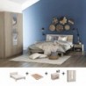 Pack Quarto Completo Pricy c/ Roupeiro + Estrado (200x140cm)