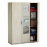 Pack Quarto Completo Pricy c/ Roupeiro + Estrado (200x140cm)